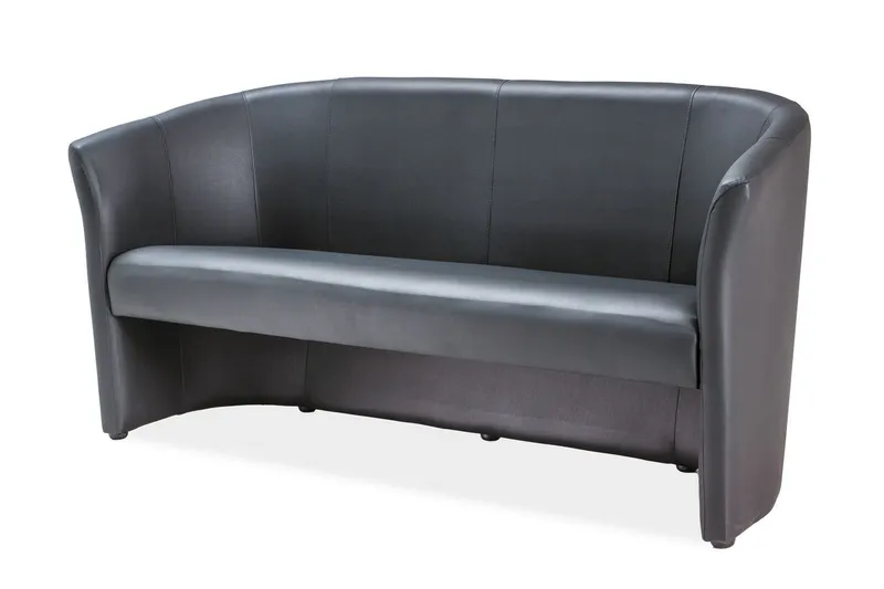 2-sits Soffa Daranak - Grå/Bokträ — Grå/Bokträ