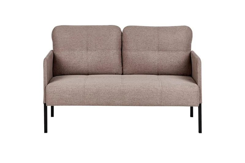 2-sitssoffa Lahti Brun, Svart - Brun, Svart — Brun, Svart