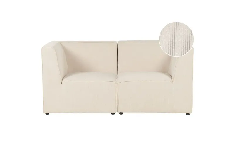 2-sitssoffa Lemvig Beige - Beige — Beige