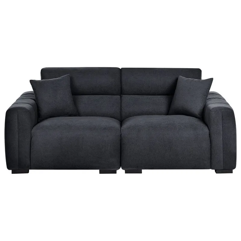 3-sits soffa Fauskan - Svart — Svart