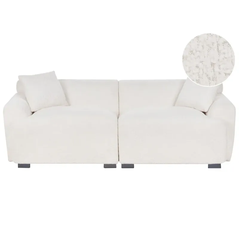 3-sits soffa Korio - Vit, Svart — Vit, Svart