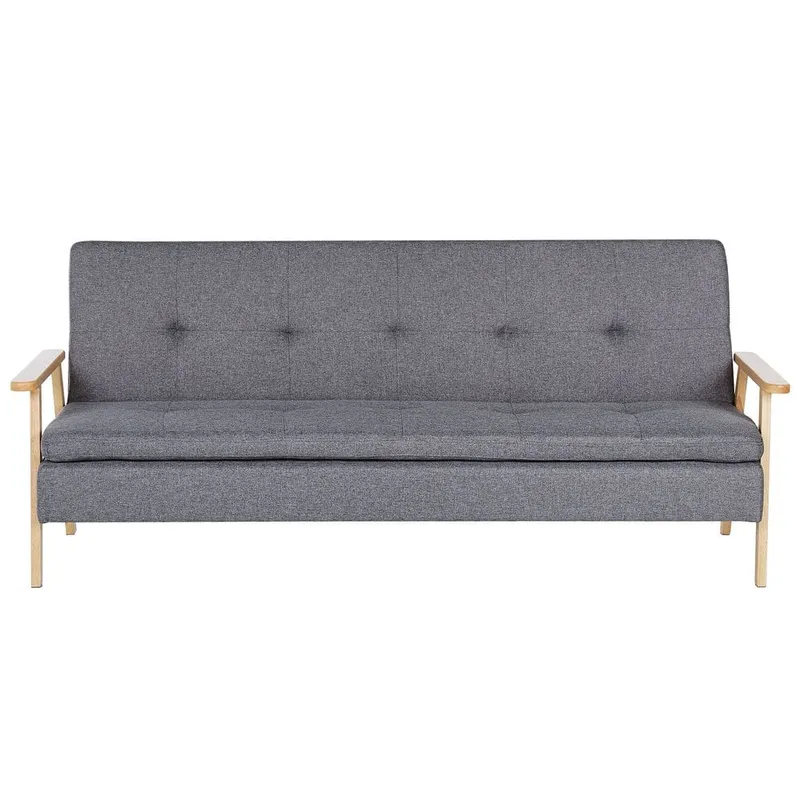 3-sits soffa Tjorn - Grå, ljust trä — Grå, ljust trä