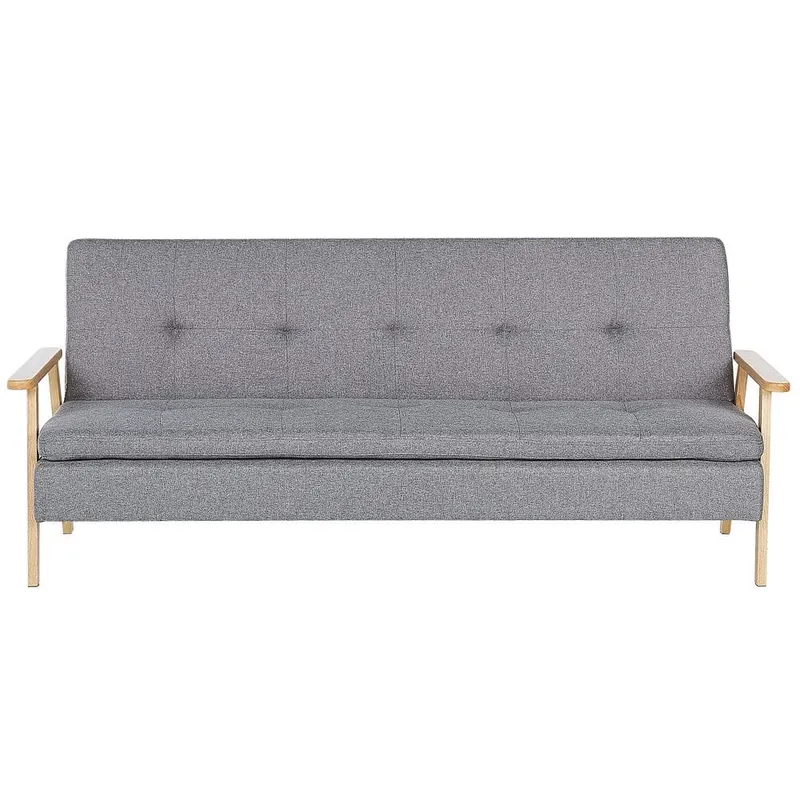 3-sits soffa Tjorn - Ljusgrå, ljust trä — Ljusgrå, ljust trä
