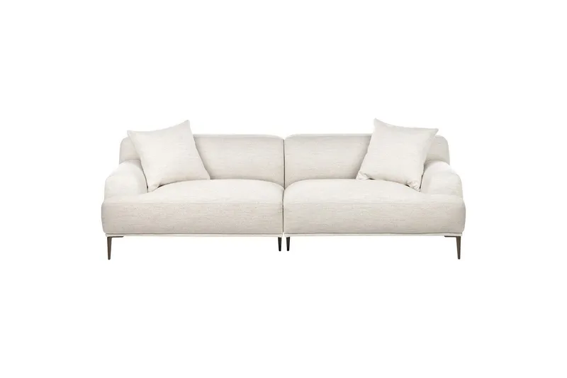 3-sitssoffa Matila Beige, brun - Beige, brun — Beige, brun