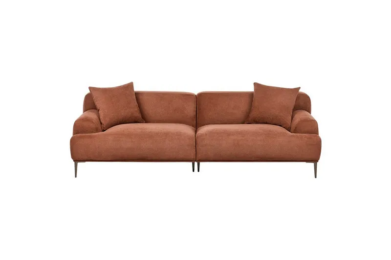 3-sitssoffa Matila Brun - Brun — Brun
