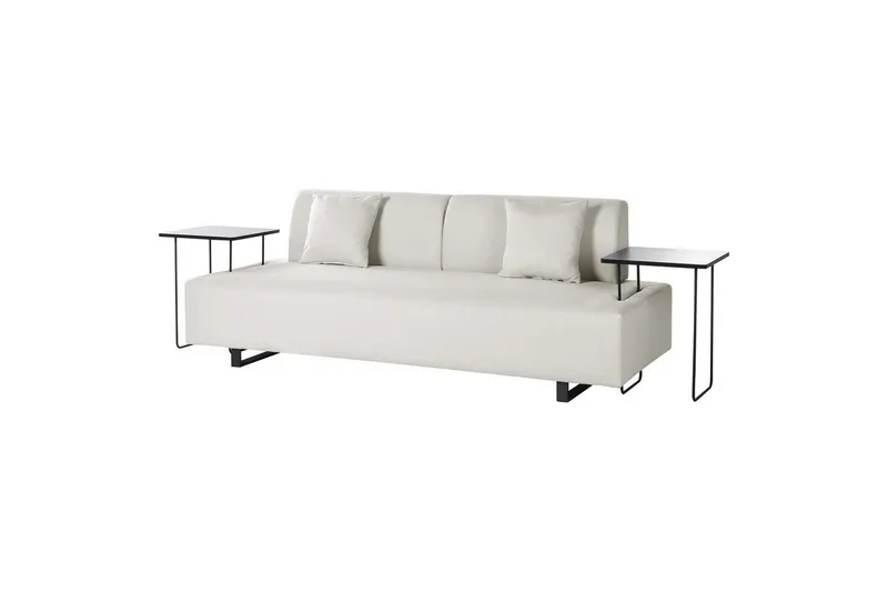 3-sitssoffa Sokna Beige, svart - Beige, svart — Beige, svart
