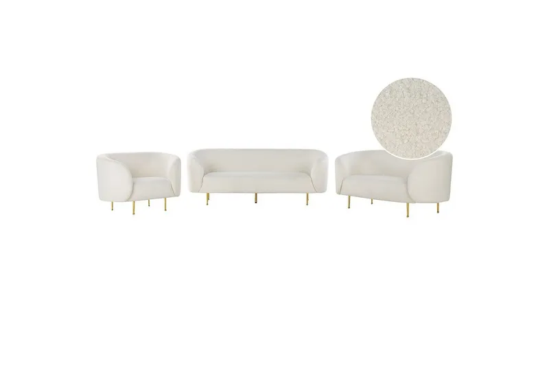6-sits Soffgrupp Loen Vit - Vit — Vit