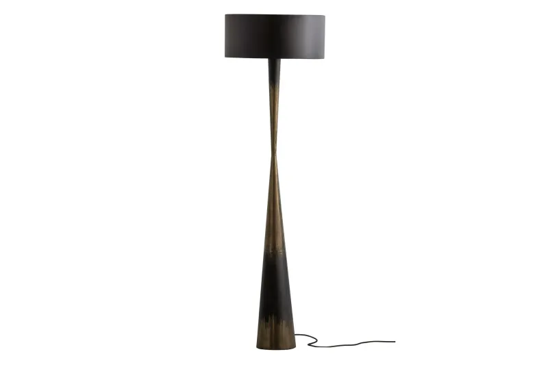 Aagtdorp Golvlampa - Svart/Mässing — Svart/Mässing