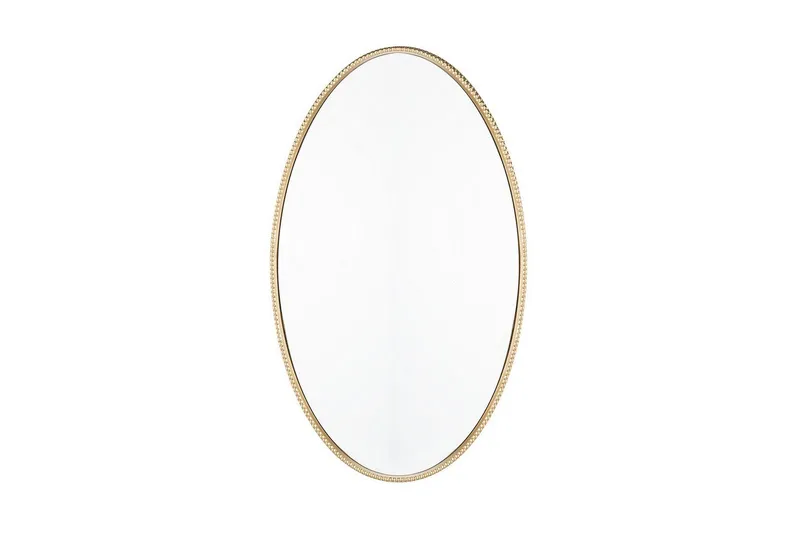 Aamya Spegel Oval 83x57 cm - Guld — Guld