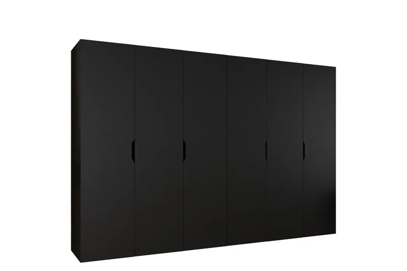 Abano Garderob 52x202 cm - Svart (Art.nr 3100612) — Svart
