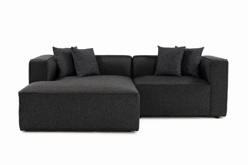 Abbas 4-sits Soffa med Divan - Antracit (Art.nr 3062937) — Antracit