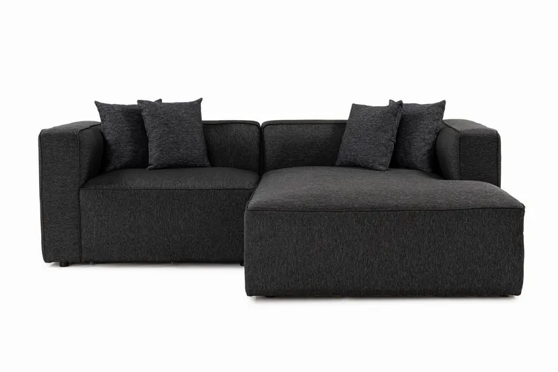 Abbas 4-sits Soffa med Divan - Antracit (Art.nr 3062917) — Antracit