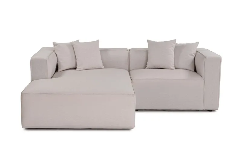Abbas 4-sits Soffa med Divan - Ecru (Art.nr 3062867) — Ecru