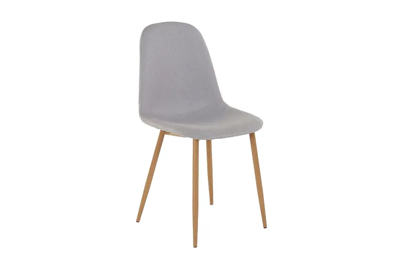 Abia Matstol 4-pack - Grå/Brun — Loft24