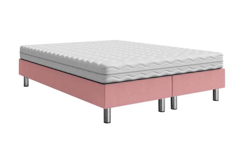 Adeliza Kontinentalsäng 180x200 cm Rosa - Rosa — Rosa