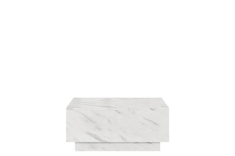 Adrianah Soffbord 90 cm - Vit (Art.nr 3078436) — Vit