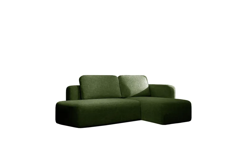 Afir Bäddsoffa m. Divan 2-sits - Grön (Art.nr 3100412) — Grön