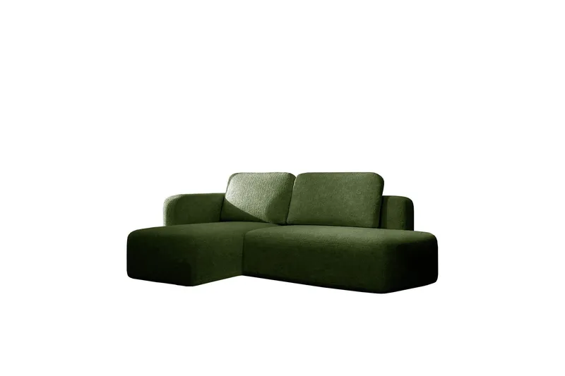 Afir Bäddsoffa m. Divan 2-sits - Grön (Art.nr 3100410) — Grön