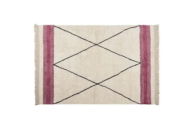 Afsar Bomullsmatta 160x230 cm - Beige — Beige