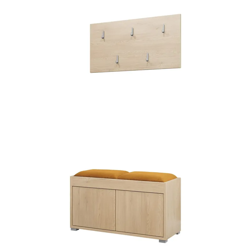 Agawal Hallmöbelset - Brun (Art.nr 3111505) — Brun