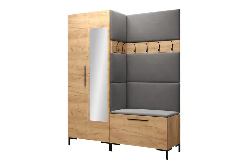 Ahsamin Hallmöbelset - Beige/Brun — Beige/Brun