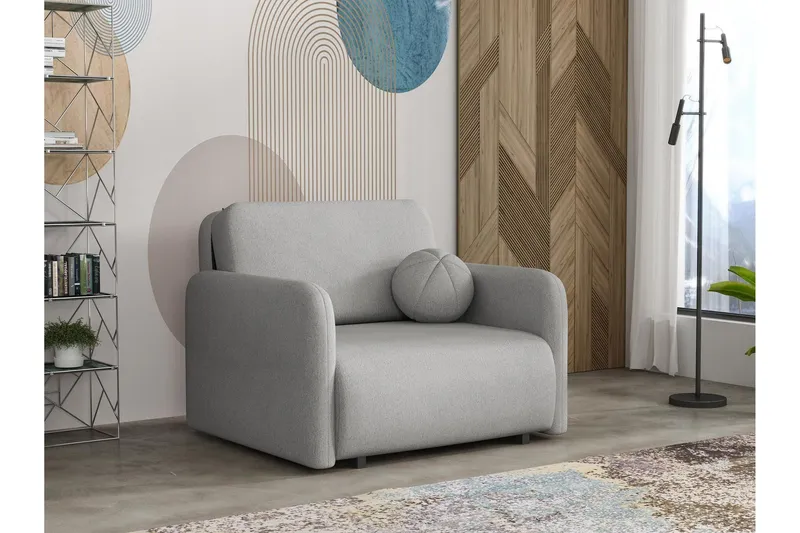 Ajmeri Bäddsoffa 2-sits - Grå (Art.nr 3079694) — Grå
