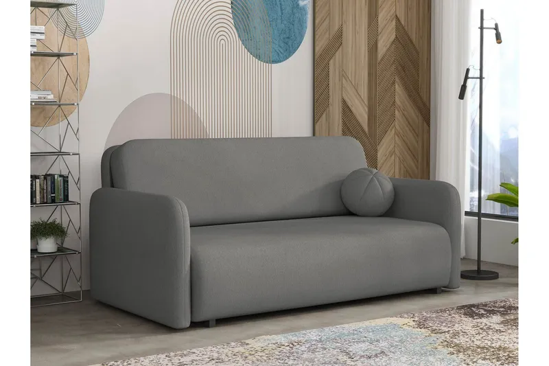Ajmeri Bäddsoffa 3-sits - Grå (Art.nr 3079688) — Grå