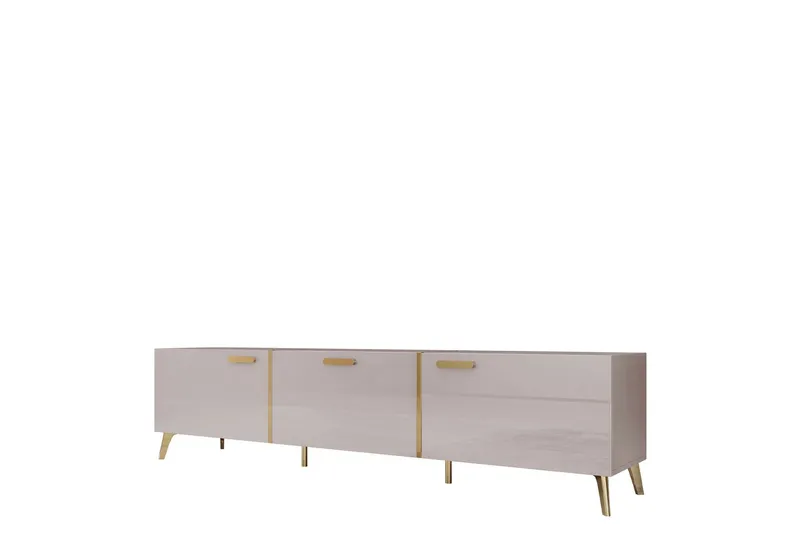 Akihiko Tv-bänk 204 cm - Cashmere — Cashmere