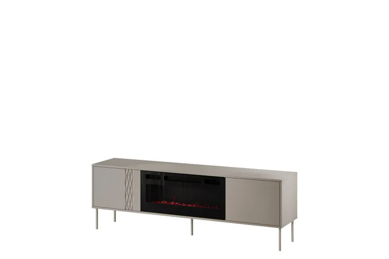 Akiko Tv-bänk 180 cm - Beige (Art.nr 3079094) — Beige
