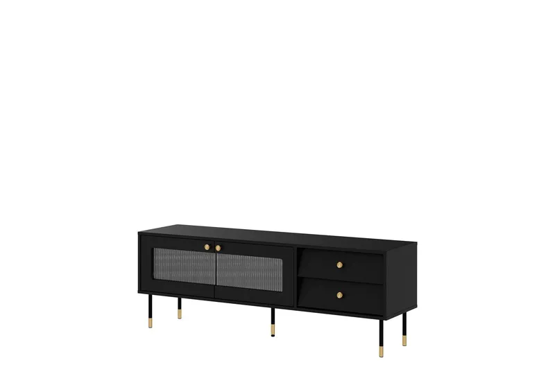 Akilesh Tv-bänk 150 cm - Svart — Svart