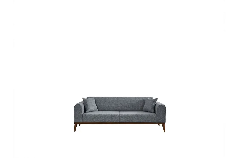 Akio Bäddsoffa 4-sits - Ljusgrå — Ljusgrå