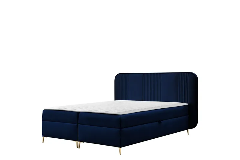 Alani Sängpaket Kontinentalsäng 160x200 cm - Blå — Blå