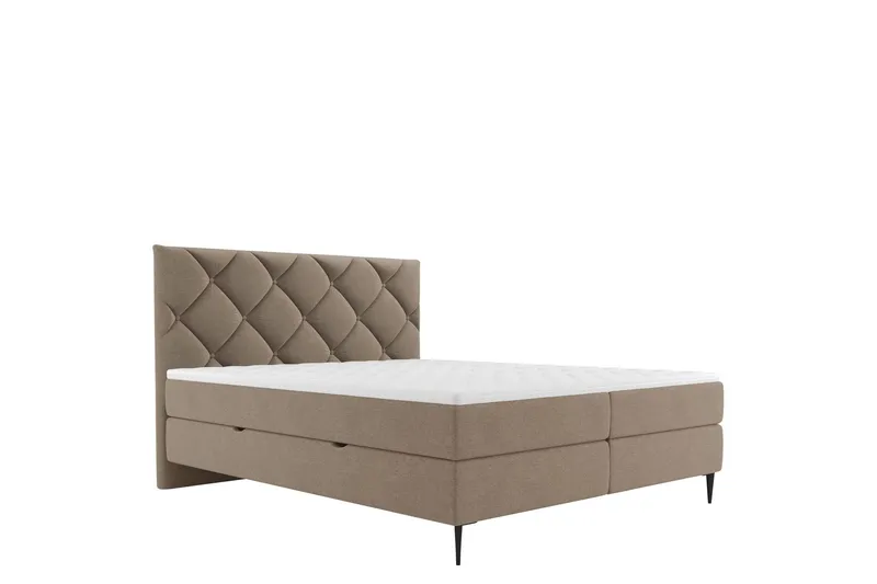 Alasia Sängpaket Kontinentalsäng 160x200 cm - Brun (Art.nr 3079331) — Brun