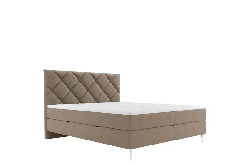 Alasia Sängpaket Kontinentalsäng 160x200 cm - Brun (Art.nr 3079332) — Brun