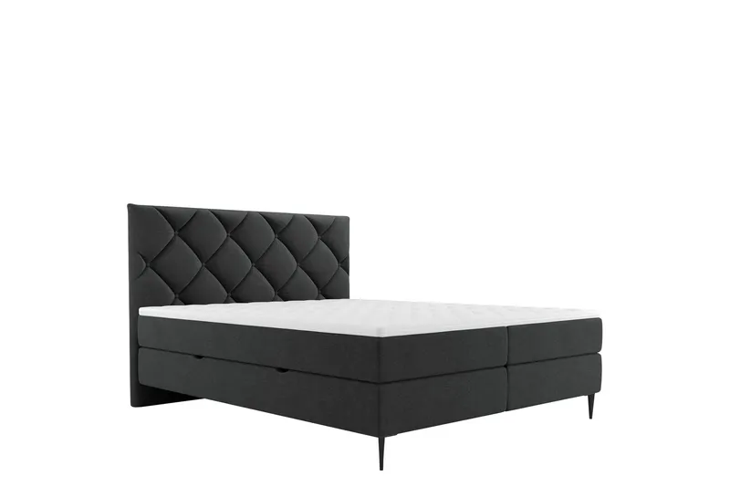 Alasia Sängpaket Kontinentalsäng 180x200 cm - Svart (Art.nr 3079343) — Svart
