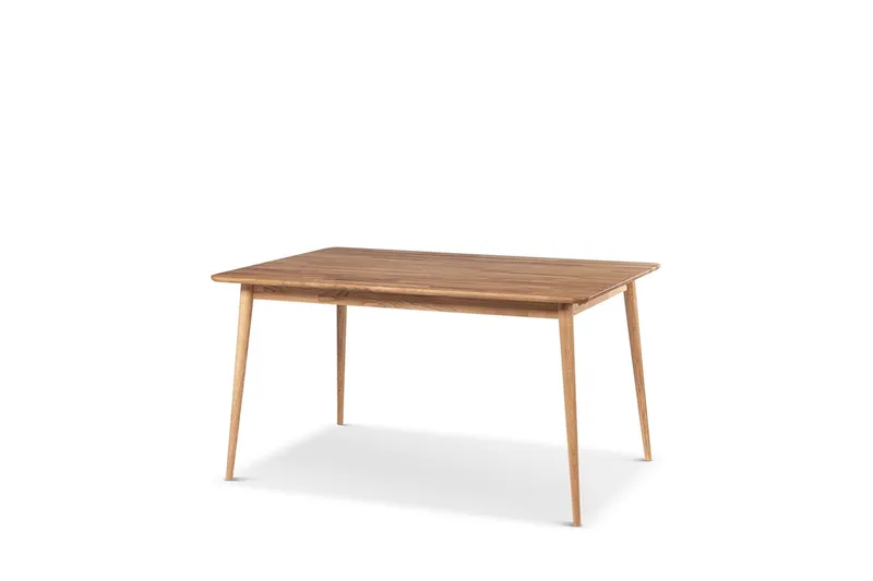 Alborg Matbord 140x90 cm för 4 personer i massivt trä - Natur — Stenexpo