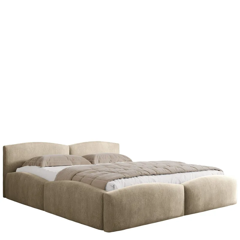 Aldrosen Sängram med förvaring 180x200 cm - beige (Art.nr 3433494) — beige
