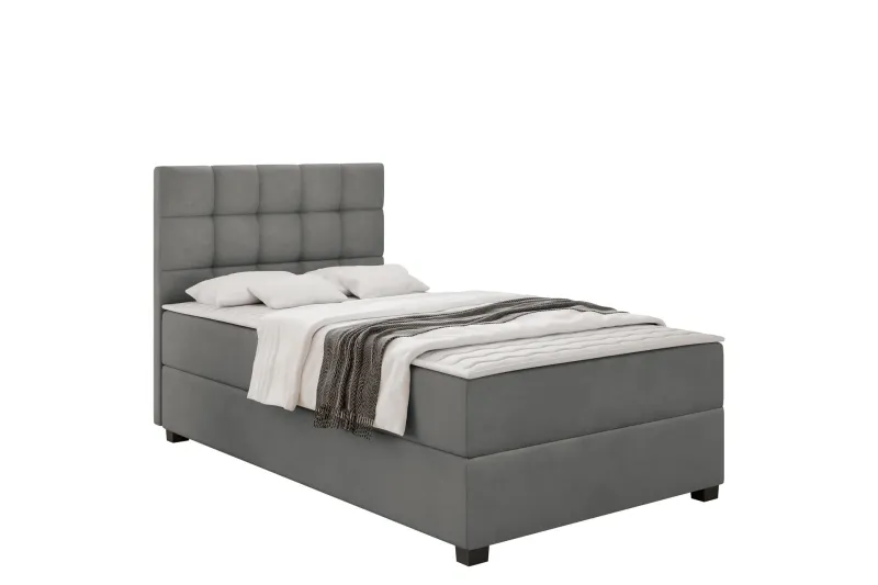 Alghero Sängpaket Förvaringssäng 90x200 cm - Grå — Grå