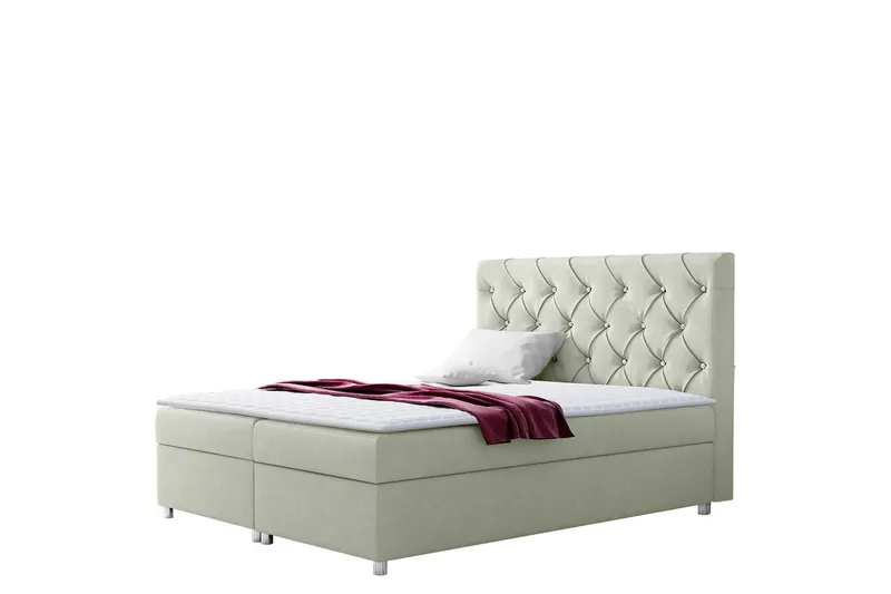 Alida Sängpaket Kontinentalsäng 200x200 cm - Grön — Grön