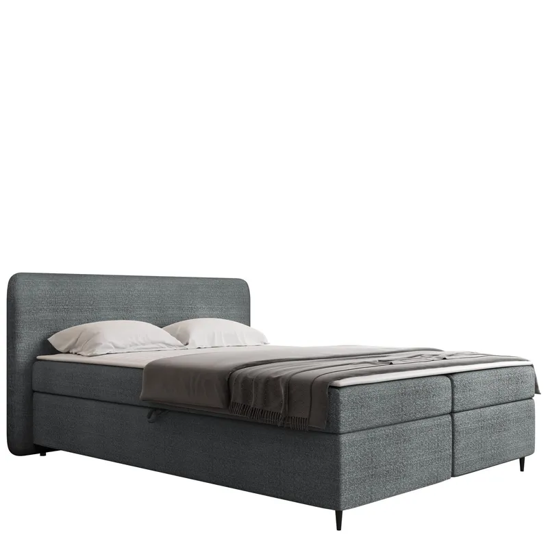 Allgunnen Sängpaket Kontinentalsäng 160x200 cm - Grå (Art.nr 3111787) — Grå