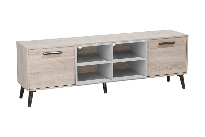 Alloa Tv-Bänk 40x180 cm - Trä/Natur — Trä/Natur