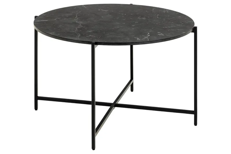 Almina Soffbord 70 cm - Svart — Svart