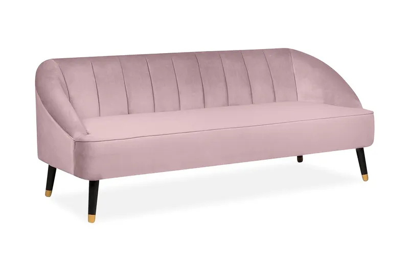 Alsvag Soffa 2-4 Sits - Rosa — Rosa