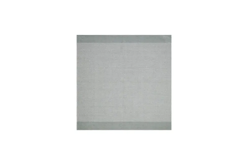 Alva Bomullsmatta 240x240 cm Kvadratisk - Ljusgrön — KM Home