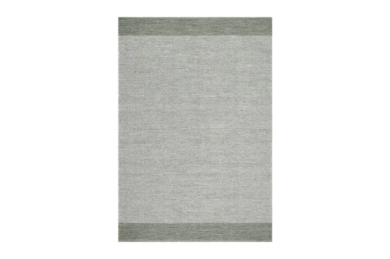 Alva Bomullsmatta 240x340 cm Rektangulär - Grön — KM Home