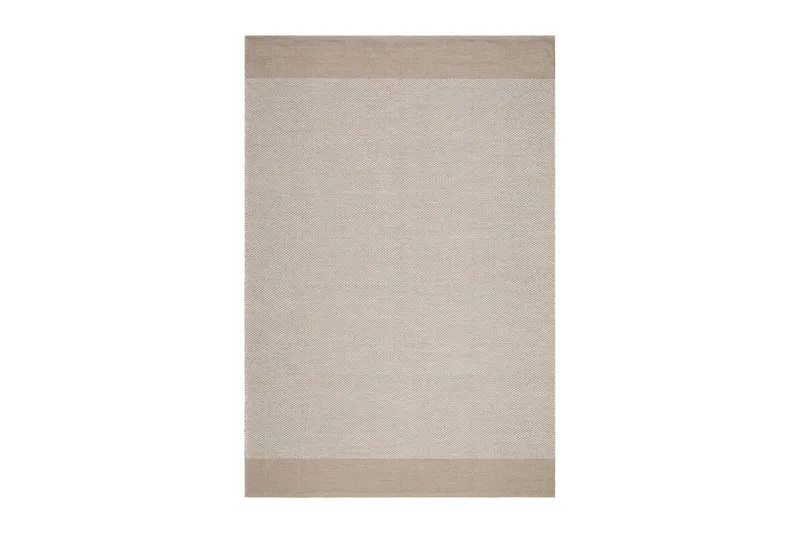 Alva Bomullsmatta 240x340 cm Rektangulär - Sand — KM Home