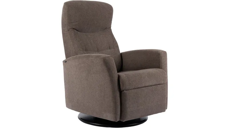 Alvion Hjellegjerde Reclinerfåtölj i tyg - Taupe — Taupe