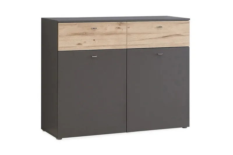 Ameysford Byrå 120 cm - Grå/Brun — Grå/Brun