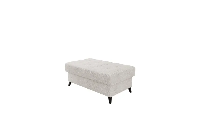 Amshyttan Fotpall 106 cm - Vit — Vit