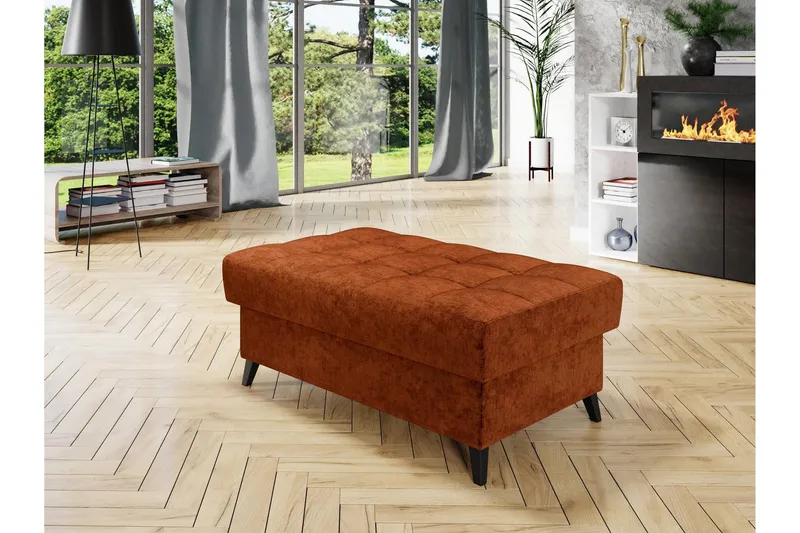 Amshyttan Sittpuff - Vit (Art.nr 3099319) — Vit
